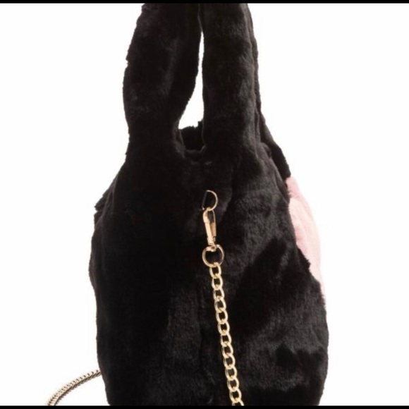 LAST- Faux Fur Arm Warmer/Holder Bag - Picture 3 of 5